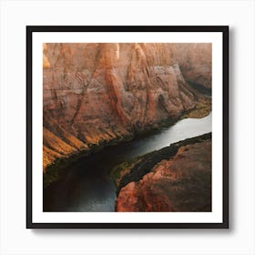 Colorado River Square Art Print