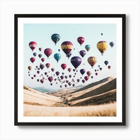 Hot Air Balloons 7 Art Print