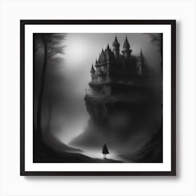 Castle In The Woods Art Print