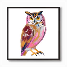 Owl 12 Art Print