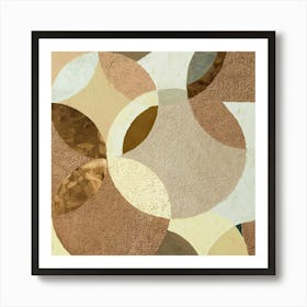 Abstract Circles 17 Art Print