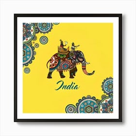 Indian Elephant 2 Art Print