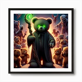 Teddy Bear 3 Art Print