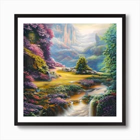 Paradise On Earth Art Print