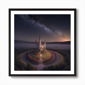 Fairytale Castle 1 Art Print