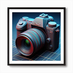 3d Camera Art Print