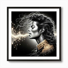 MICHAEL JACKSON WALL ART 2 Art Print