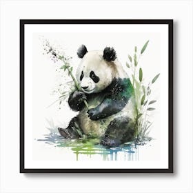 Panda Bear 11 Art Print