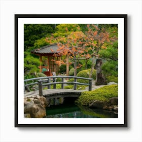 Japanese Garden Art Print