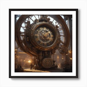 Clocks Art Print