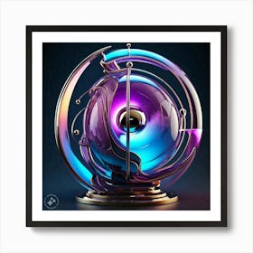 Sphere Of Light Art Print