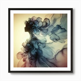 Abstract Of A Woman 2 Art Print