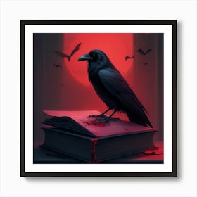 Raven 1 Art Print