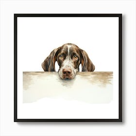 German Shorthaired Pointer Affiche