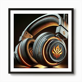 Sovereign Flame Wireless Headphones Art Print