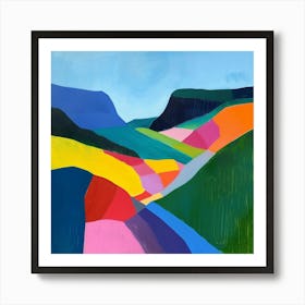 Abstract Travel Collection Austria 2 Art Print