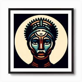 African Woman 4 Art Print