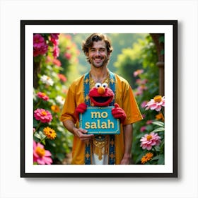 Elmo Sesame Street 1 Art Print