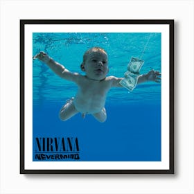 Nevermind - Nirvana - Album Cover Art Print