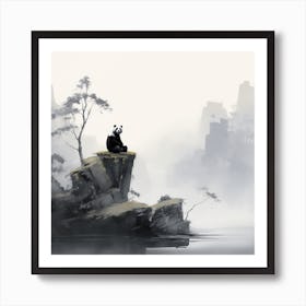 Panda Bear Art Print