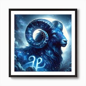 Zodiac Scorpio Art Print