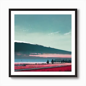 Landscape Painting 98 Art Print