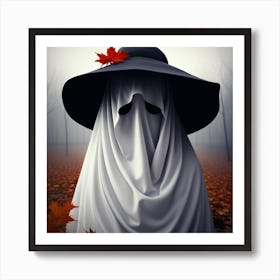 Ghost In The Woods 11 Art Print