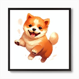 Shiba Inu 4 Art Print