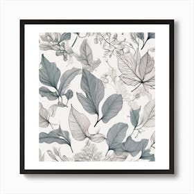 Leaves And Vines Art Print