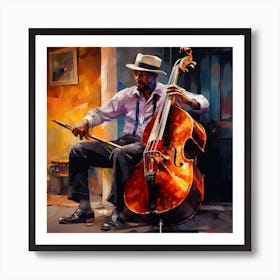 Jazz Musician 11 Art Print