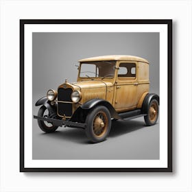 Old model car6 Art Print