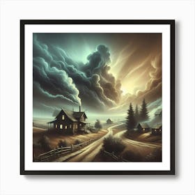 Stormy Day Art Print