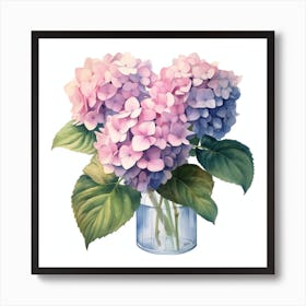 Hydrangeas Art Print