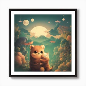 Kawaii Art Print