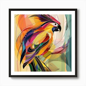 Colorful Parrot - city wall art, colorful wall art, home decor, minimal art, modern wall art, wall art, wall decoration, wall print colourful wall art, decor wall art, digital art, digital art download, interior wall art, downloadable art, eclectic wall, fantasy wall art, home decoration, home decor wall, printable art, printable wall art, wall art prints, artistic expression, contemporary, modern art print Art Print