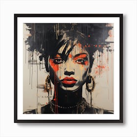 'Black Woman' 2 Art Print