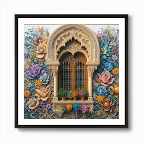 Islamic Window 2 Art Print