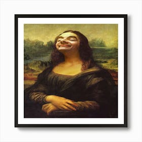 Mona lisa Ronan Art Print