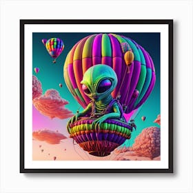 Far-Out Floaters Art Print