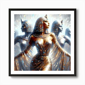 Cleopatra Portrait Artwork 55 Art Print