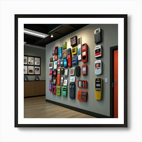 Default Create Unique Design Of Cellphone Store Wall Art 1 Art Print