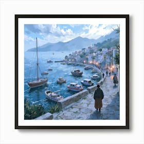 Aegean Coast 2 Art Print