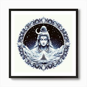 Lord Shiva 15 Art Print