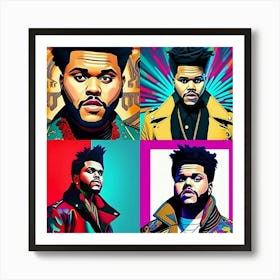 Weeknd. Art Print