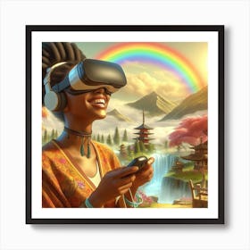 Vr Headset Art Print