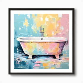 Glorified Bath Tub Art Print