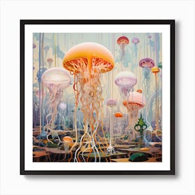 Jellyfish 4 Art Print