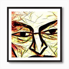 Portrait Of A Man Art Print