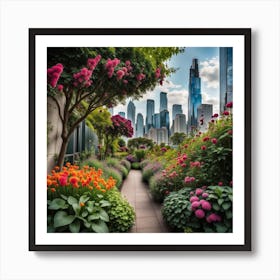 Nyc Cityscape Art Print