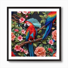 Parrot. 1 Art Print